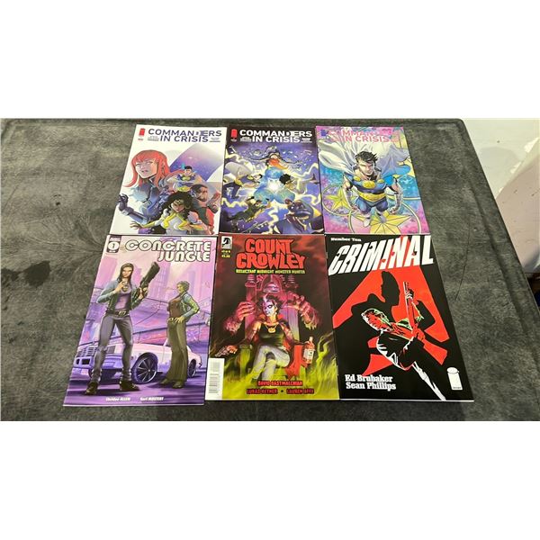 BOX OF ASSORTED COMIC BOOKS
