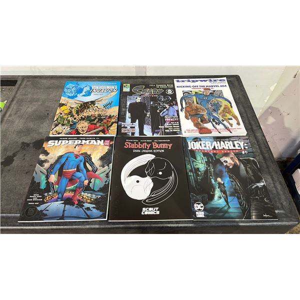 BOX OF ASSORTED COMIC BOOKS