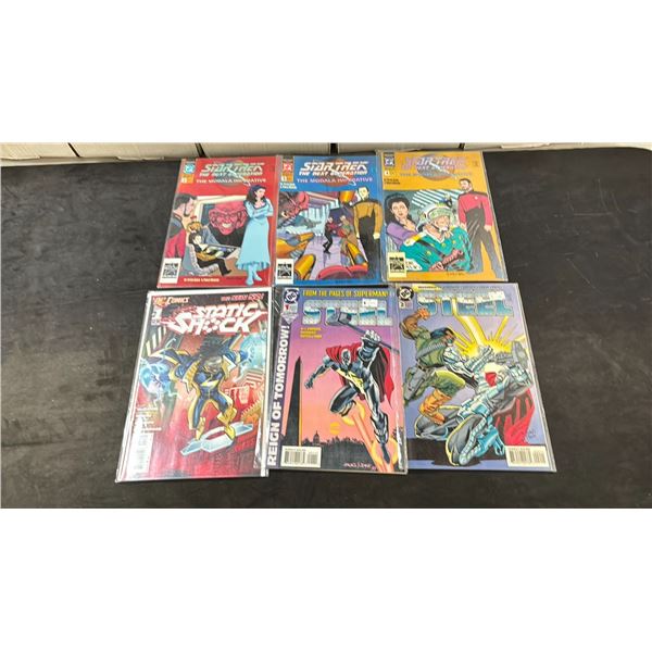 BOX OF ASSORTED COMIC BOOKS