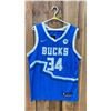 Image 1 : AUTOGRAPHED NIKE MILWAUKEE BUCKS GIANNIS ANTETOKOUNMPO JERSEY SIZE 50