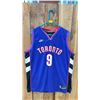 Image 1 : AUTOGRAPHED NIKE TORONTO RAPTORS RJ BARRETT JERSEY SIZE L
