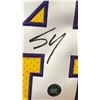 Image 3 : AUTOGRAPHED MITCHELL AND NESS LOS ANGELES LAKERS SHAQUILLE O'NEAL JERSEY SIZE L
