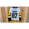 Image 2 : AUTOGRAPHED ADIDAS PITTSBURGH PENGUINS SIDNEY CROSBY JERSEY SIZE 52