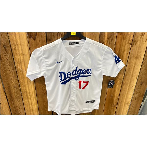 AUTOGRAPHED NIKE LOS ANGELES DODGERS SHOHEI OHTANI JERSEY SIZE L