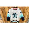 Image 1 : AUTOGRAPHED ADIDAS SEATTLE KRAKEN SHANE WRIGHT JERSEY SIZE 56