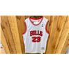 Image 1 : AUTOGRAPHED MITCHELL AND NESS CHICAGO BULLS MICHAEL JORDAN JERSEY SIZE 48 (XL)