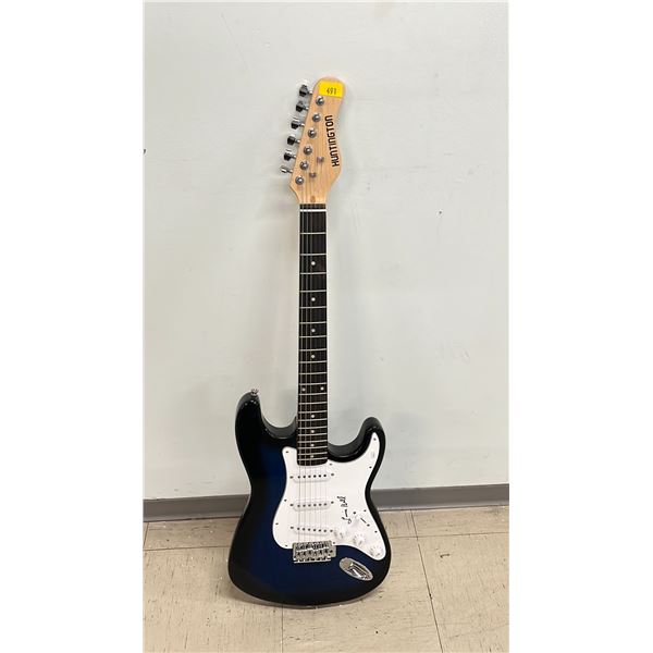 AUTOGRAPHED LURRIE BELL HUNTINGTON ELECTRIC GUITAR