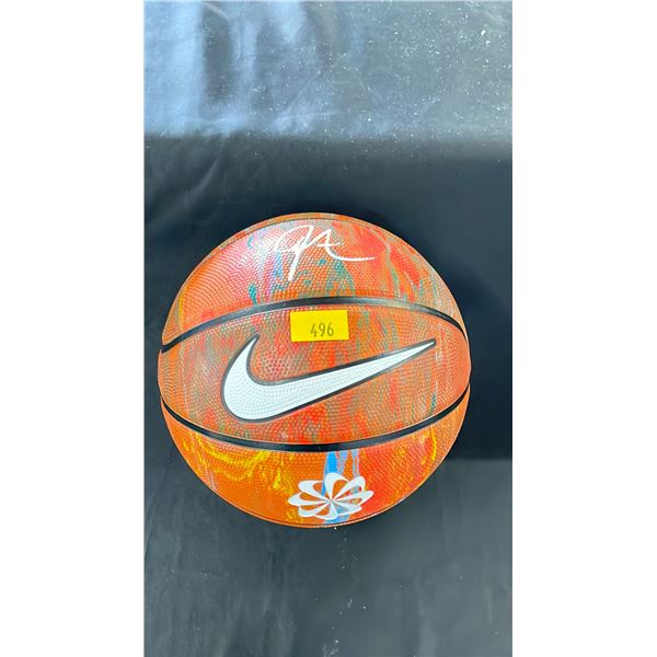 BASKETBALL AUTOGRAPHED BY GIANNIS ANTETOKOUNMPO