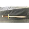 Image 1 : LORD OF THE RINGS STING SWORD AUTOGRAPHED BY ELIJAH WOOD, SEAN ASTIN, JOHN RHYS DAVIES, ANDY