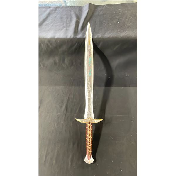 LORD OF THE RINGS STING SWORD AUTOGRAPHED BY ELIJAH WOOD, SEAN ASTIN, JOHN RHYS DAVIES & ANDY