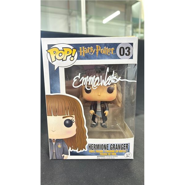 FUNKO POP! HARRY POTTER #3 HERMOINE GRANGER AUTOGRAPHED BY EMMA WATSON