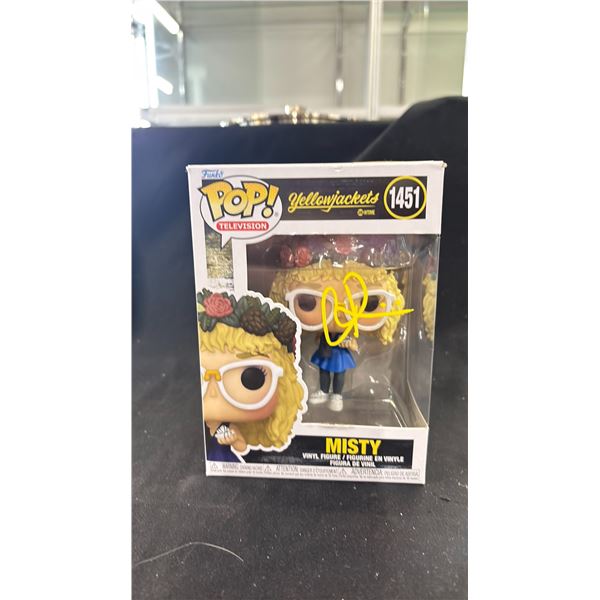 FUNKO POP! TELEVISION YELLOWJACKETS #1451 MISTY AUTOGRAPHED BY CHRISTINA RICCI