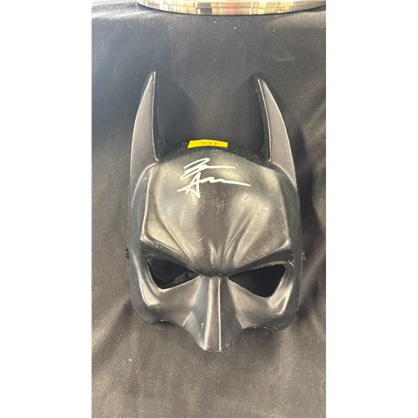 BATMAN MASK AUTOGRAPHED BY BEN AFFLECK