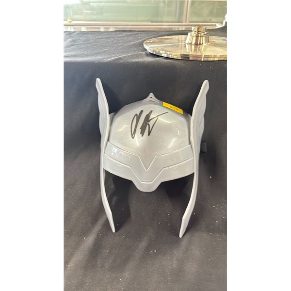THOR MASK AUTOGRAPHED BY CHRIS HEMSWORTH