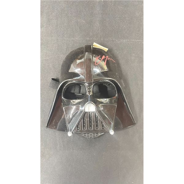 DARTH VADER MASK AUTOGRAPHED BY HAYDEN CHRISTIANSEN