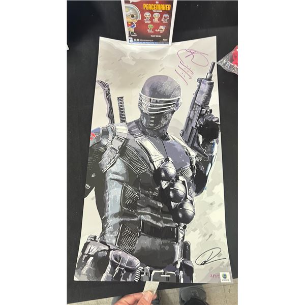 LEP (2/25) OF SNAKE EYES IN G.I. JOE AUTOGRAPHED BY RAY PARK