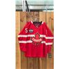 Image 1 : FANATICS AUTHENTIC PRO 4 NATIONS CUP TEAM CANADA #51 "NEVER" JERSEY SIZE 52