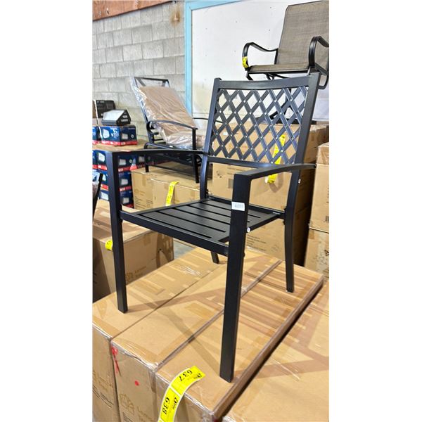 LEMON TREE CHA-DIN-001K-X CAST ALUMINUM PATIO CHAIR *IN BOX*