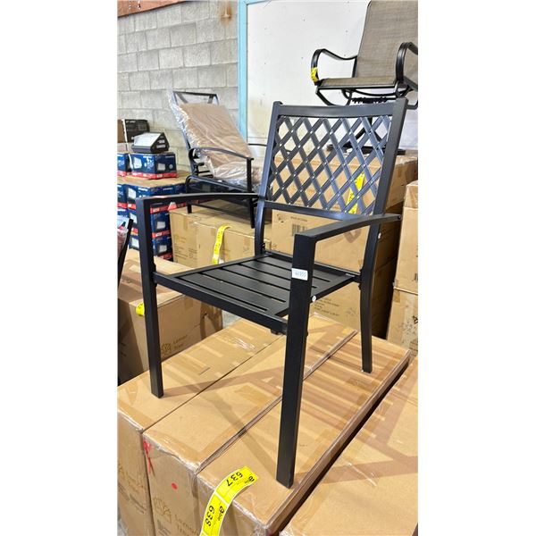LEMON TREE CHA-DIN-001K-X CAST ALUMINUM PATIO CHAIR *DISPLAY MODEL*