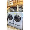 Image 1 : KENMORE BLUE 796.40315900 CLOTHES WASHER & A KENMORE BLUE 796.80315900 CLOTHES DRYER 27"W SET