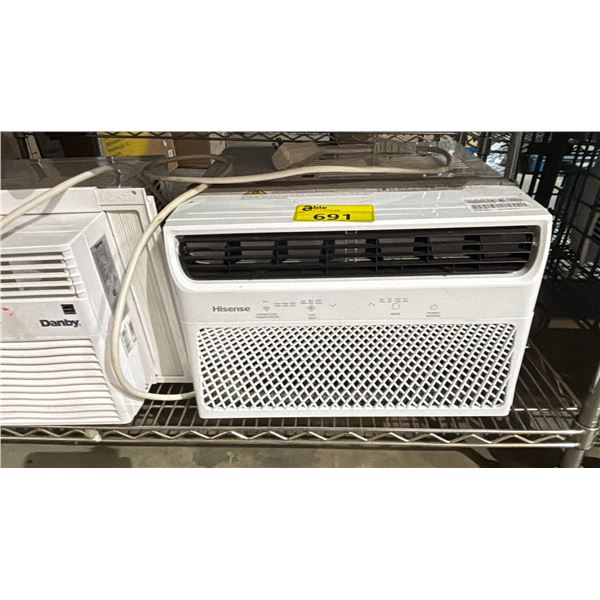 HISENSE WINDOW AIR CONDITIONER **AIR CONDITIONER ONLY/WORKING CONDITION UNKNOWN**