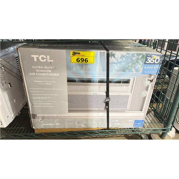 TCL 8,00 BTU WINDOW AIR CONDITIONER FOR ROOMS UP TO 350 SQ. FT.