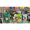 Image 2 : FOUR 10" SKILLET PANS, EXPANDABLE HOSE, GARDEN DECOR ITEMS, SCISSOR CADDIES & MORE