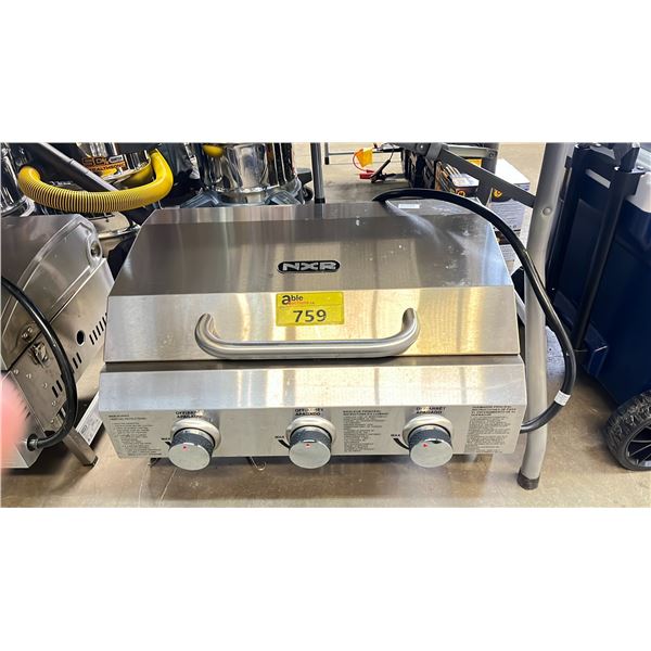 NXR STAINLESS STEEL PROPANE GRILL