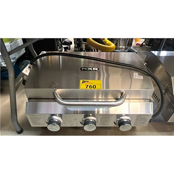 NXR STAINLESS STEEL PROPANE GRILL
