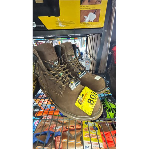 WORKLOAD WATERPROOF MENS STEEL TOE BOOTS SIZE 12
