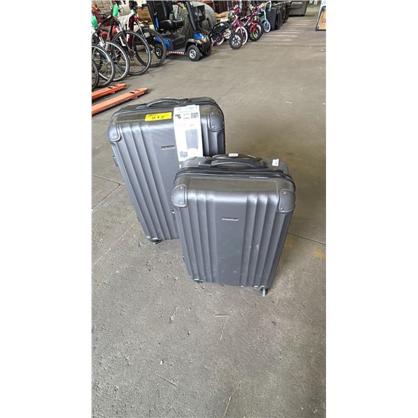 2-PC JETSTREAM HARD SHELL LUGGAGE SET