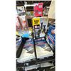 Image 2 : SHELF OF ASSORTED TOOLS INCLUDING; TROLLEY JACK, ANGLE GRINDER, WET/DRY VACUUM & MORE