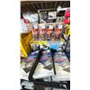 Image 3 : SHELF OF ASSORTED TOOLS INCLUDING; TROLLEY JACK, ANGLE GRINDER, WET/DRY VACUUM & MORE