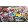 Image 1 : SHELF OF ASSORTED ITEMS INCLUDING; PLANETARIUM PROJECTOR, LITTLE PEOPLE MUSIC PARADE RIDE-ON,