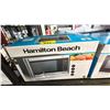 Image 1 : HAMILTON BEACH MICROWAVE OVEN 1.1 CU. FT.