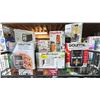 Image 1 : SHELF OF ASSORTED ITEMS INCLUDING; GOURMIA ALL-IN-ONE AIR FRYER, HAMILTON BEACH MICROWAVE, STARFRIT
