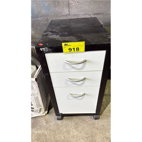 3 DRAWER PORTABLE STORAGE