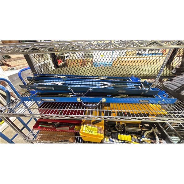 6 ASSORTED MASTERCRAFT FOLDING SAWHORSES