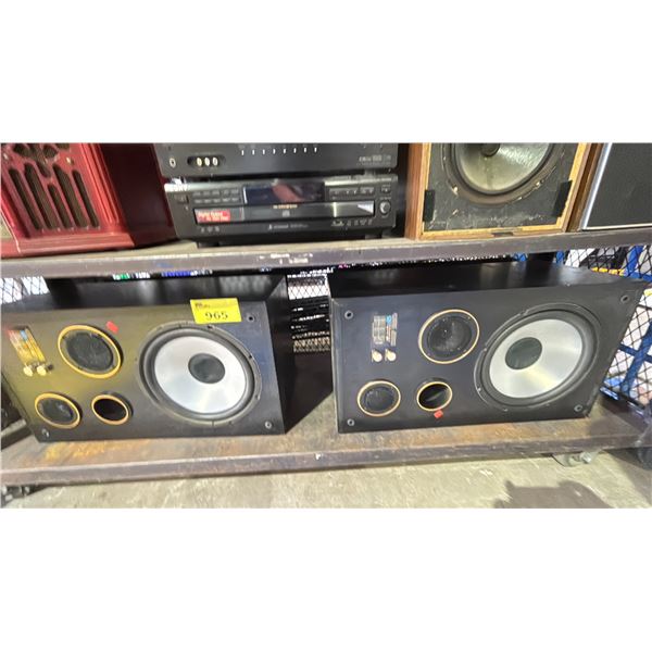 2 AUDIO REFERENCE LIQUID COOLED TOWER SPEAKERS