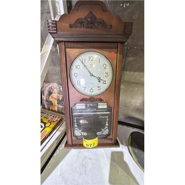 VINTAGE CITIZEN WALL CLOCK