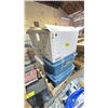 Image 1 : PALLET OF ASSORTED ITEMS INCLUDING; CLOTHING, CHRISTMAS DECOR, BLANKETS & MORE