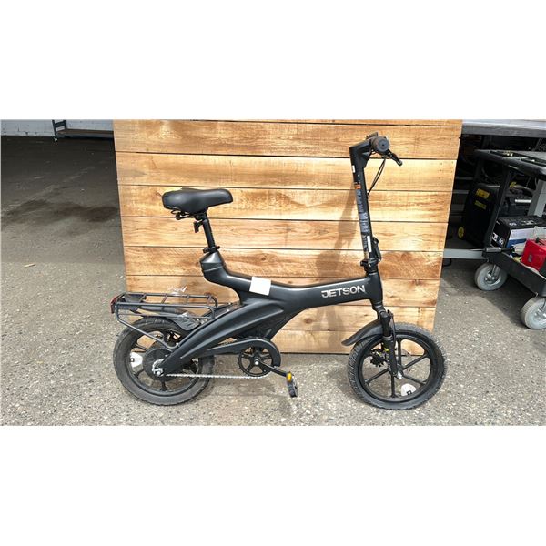 JETSON OTG ELITE E-BIKE (NO CHARGER, UNKNOWN WORKING CONDITION)