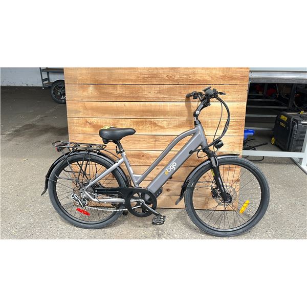 EBGO CC50 E-BIKE WITH BATTERY (NO CHARGER, NO KEY, UNKNOWN WORKING CONDITION)