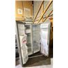 Image 2 : FRIGIDAIRE SIDE BY SIDE FRIDGE WITH WATER/ICE DISPENSER (PLUG DAMAGE, UNKNOWN WORKING CONDITION)