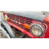 Image 10 : 1966 FORD BRONCO, 2DR SUV, RED, VIN 01SFL751839