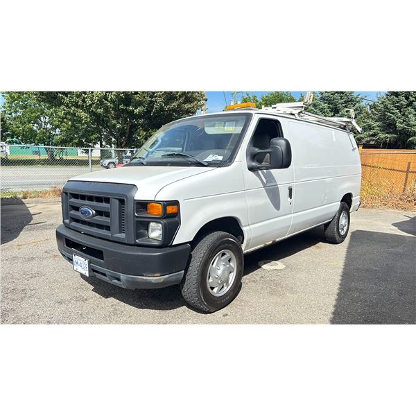 2013 FORD E350 ADVANCE TREK RSC 3 DOOR SERVICE VAN WHITE VIN 1FTSE3EL7DDB10539