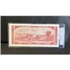 Image 2 : 1954 CANADA 2 DOLLARS BILL IN SLEEVE