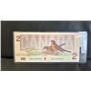 Image 2 : 1986 CANADA 2 DOLLARS BILL IN SLEEVE