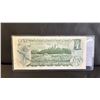 Image 2 : (5) 1973 CANADA 1 DOLLAR BILLS IN SLEEVE. SEQUENTIAL SERIAL NUMBERS