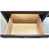 Image 3 : PAIR OF DARK WOODEN 2 DRAWER NIGHT STANDS